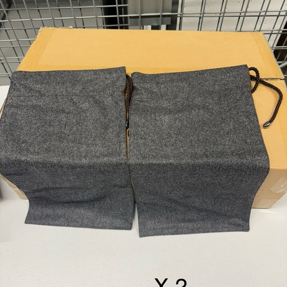 Vacheron Constantin Gray Fabric shoes bag 2 pairs - Picture 2 of 4